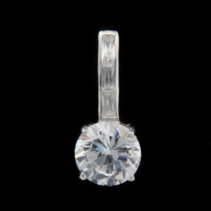 Strieborný prívesok s kameňom KA P897