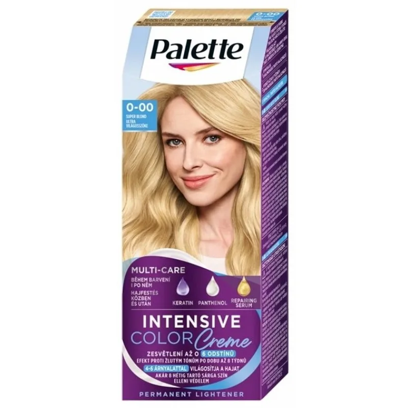 SCHWARZKOPF Palette E20 (0-00) Intensive Color Creme - farba na vlasy - Super Blond