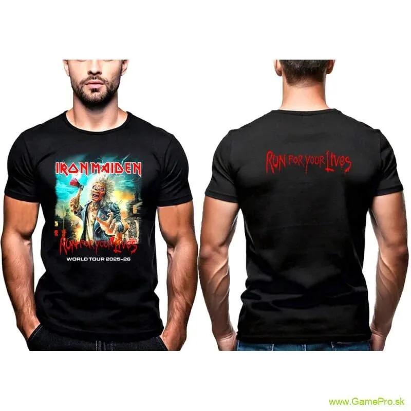 Iron Maiden - Run For Your Lives (tričko)