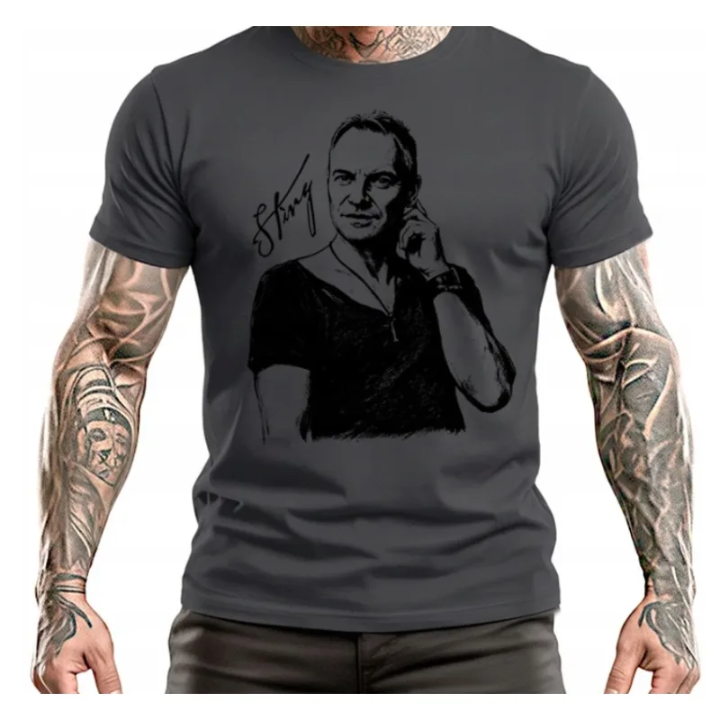 Sting - Portrait (Anthracite) (tričko)