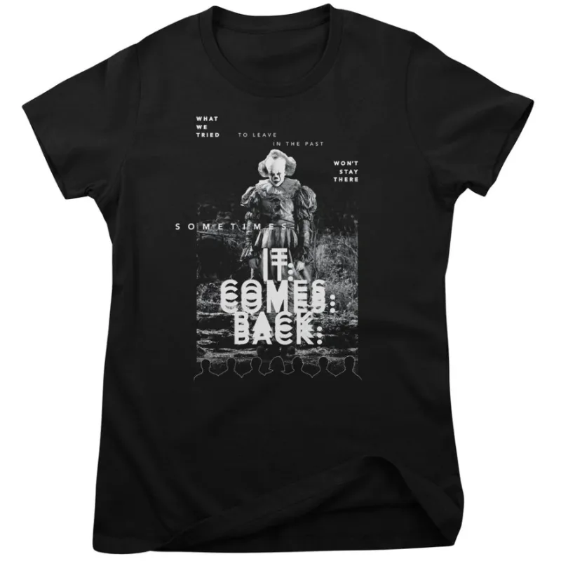 Stephen Kings IT - Pennywise Sometimes IT Comes Back (dámske tričko)