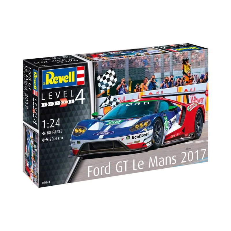 Revell Plastic ModelKit auto 07041 - Ford GT Le Mans 2017 (1:24)