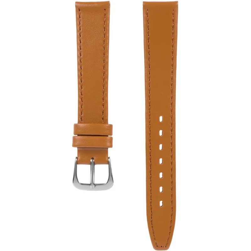 Kožený remienok na hodinky 12 mm hnedý PACIFIC W01-03-12