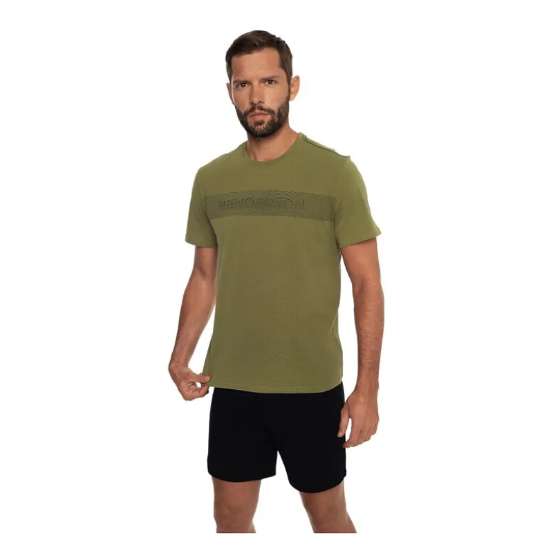 Pánske pyžamo Crop zelené XL