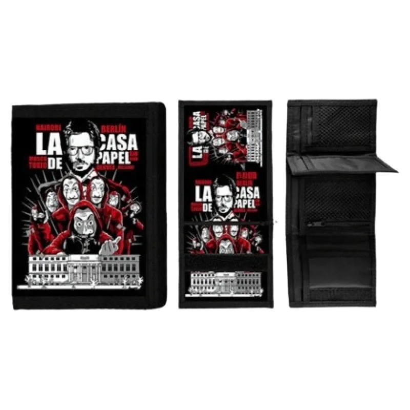 La Casa de Papel (Papierový dom) Motive 4 (peňaženka)