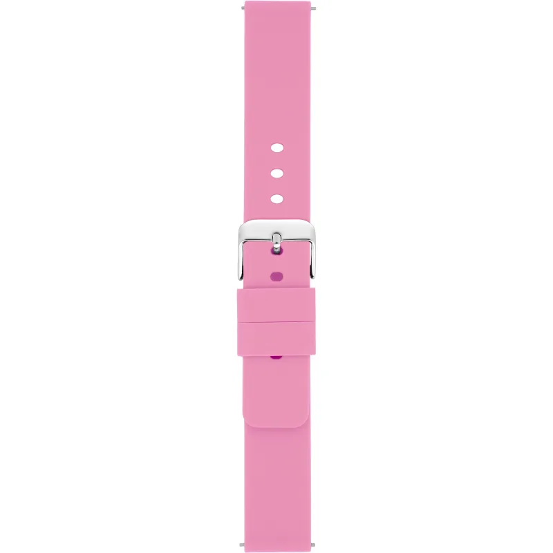 Silikónový remienok na hodinky 16 mm ružový A-NIS AS0417.14-16