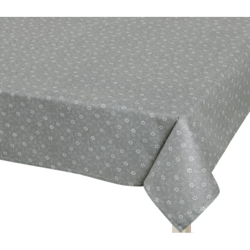 Bellatex Ubrus ADÉLA, Pnoucí kvítek šedý - 100x100cm