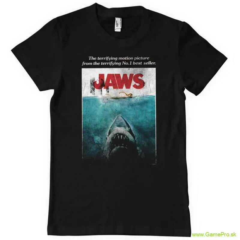 Jaws Washed Poster (tričko)