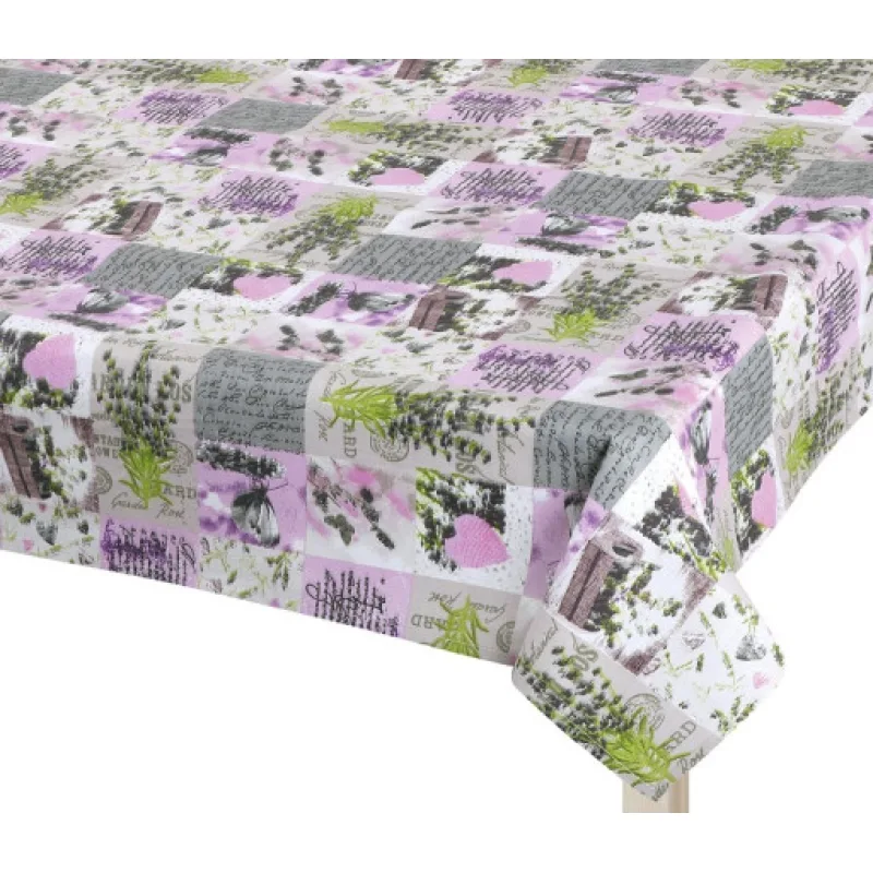 Bellatex Ubrus ADÉLA, Patchwork lila - 50x50cm