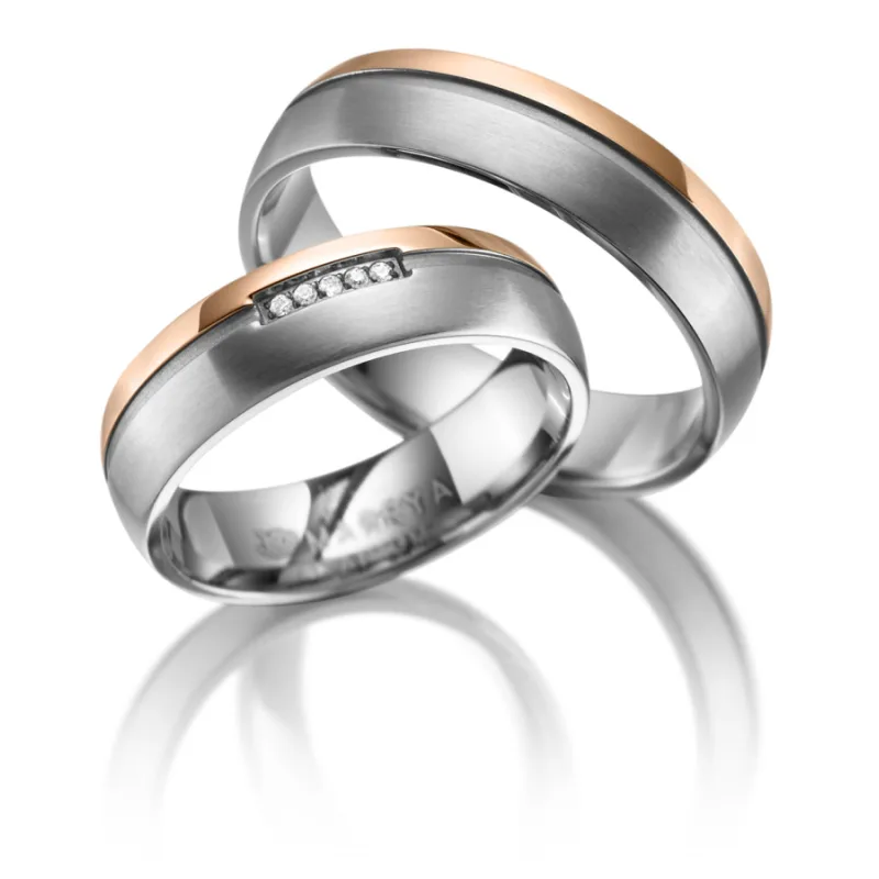 Titánový snubný prsteň MARRYA H-TI-16