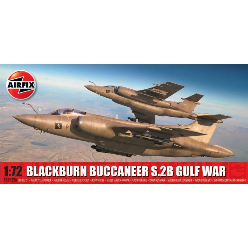Airfix Classic Kit lietadlo A06022A - Blackburn Buccaneer S.2 GULF WAR (1:72)