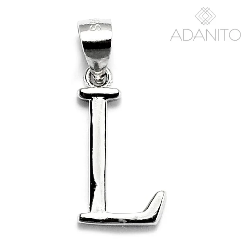 EF P0000313 - Strieborný prívesok písmeno L