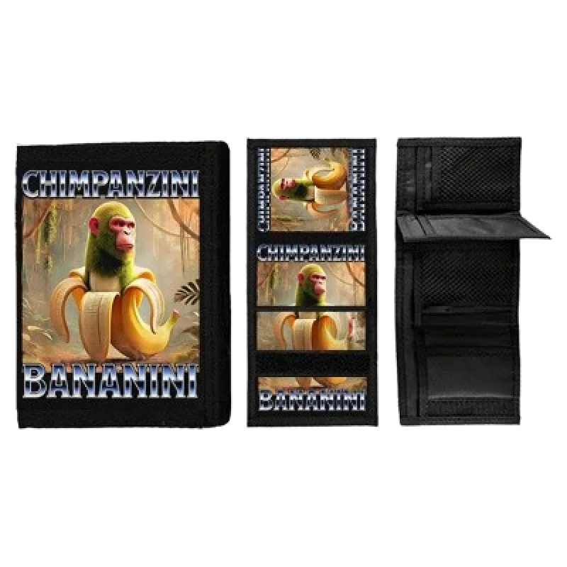 Chimpanzini Bananini Italian Brainrot (peňaženka)