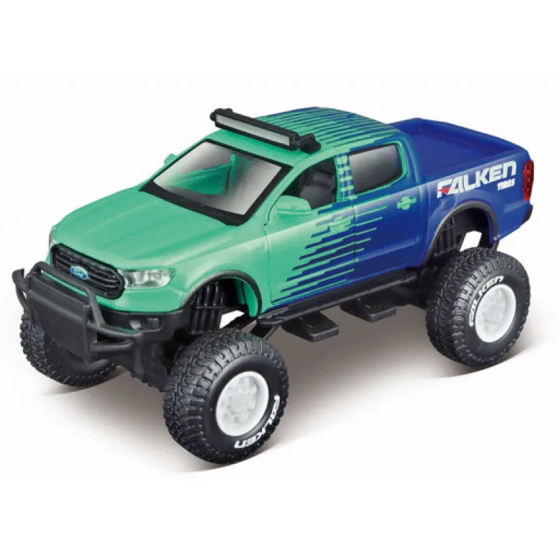 Maisto Ford Ranger 4x4 Rebels (2019), Modrý 1:32/44
