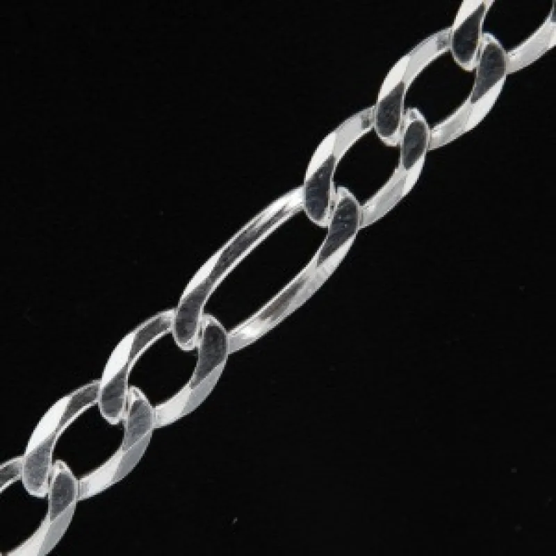 Strieborná retiazka KA FIG120RH, 19 cm, 5.90 g