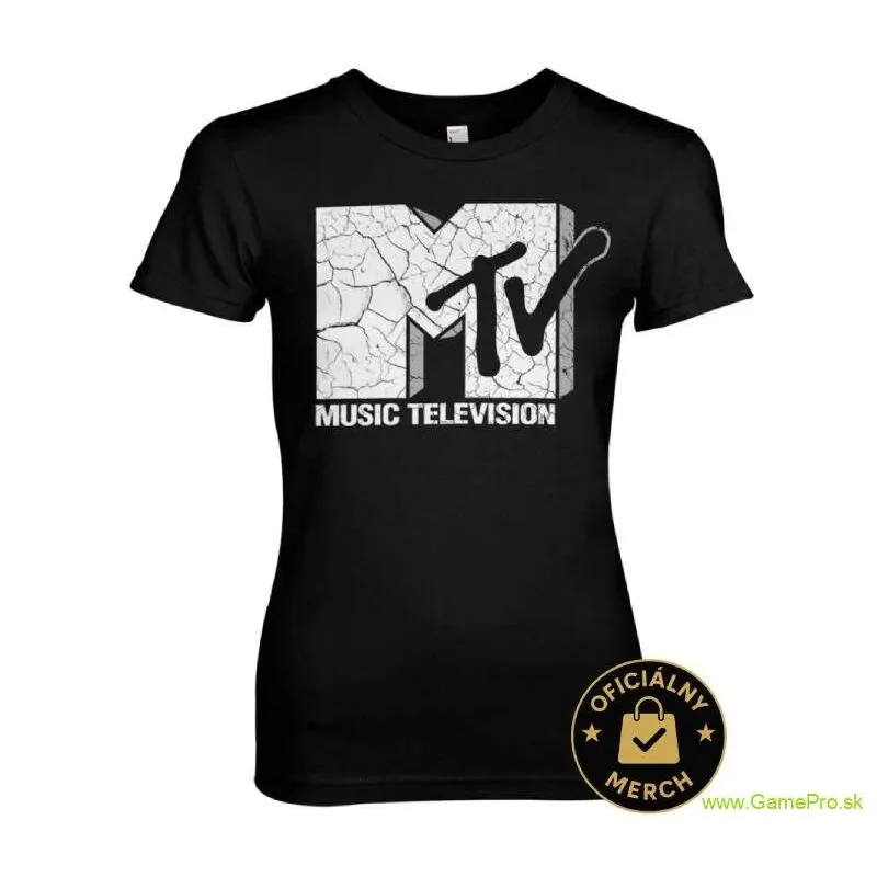 MTV Cracked Logo (dámske tričko)