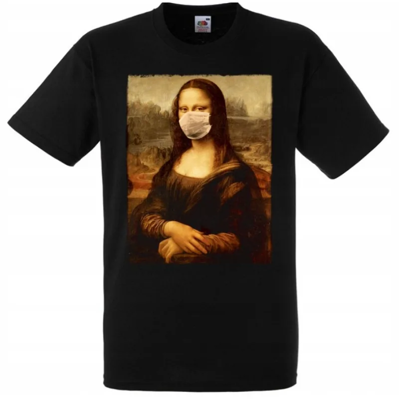 Art Icons Collection - Mona Lisa Mask (tričko)