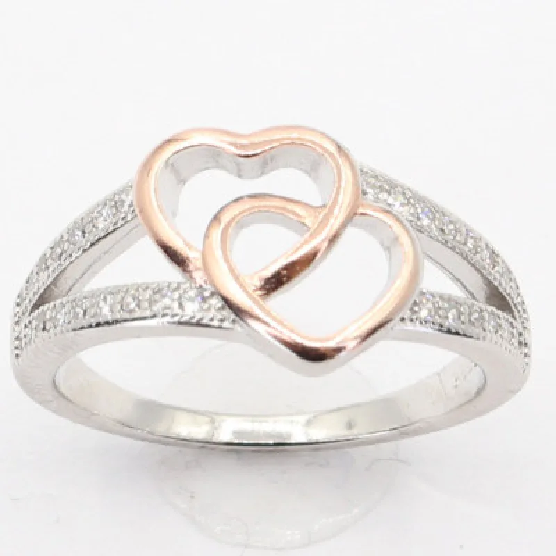 Strieborný prsteň s kameňom KA R3348, 54