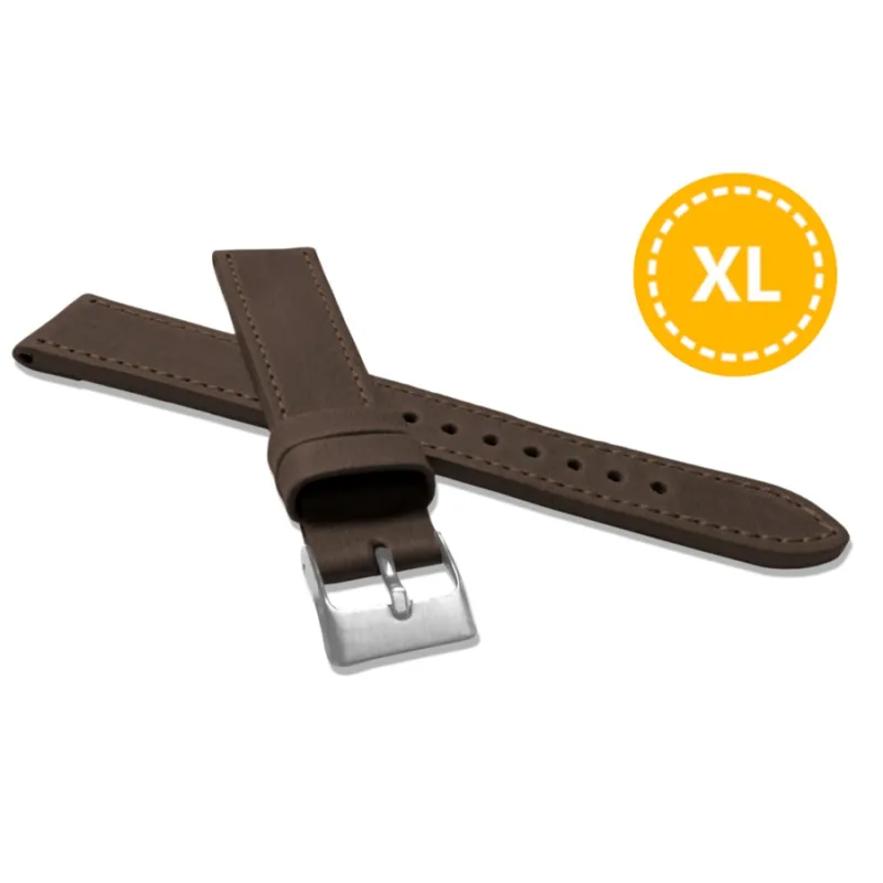 Kožený remienok na hodinky Sport Top Grain XXL LAVVU LSAXC16