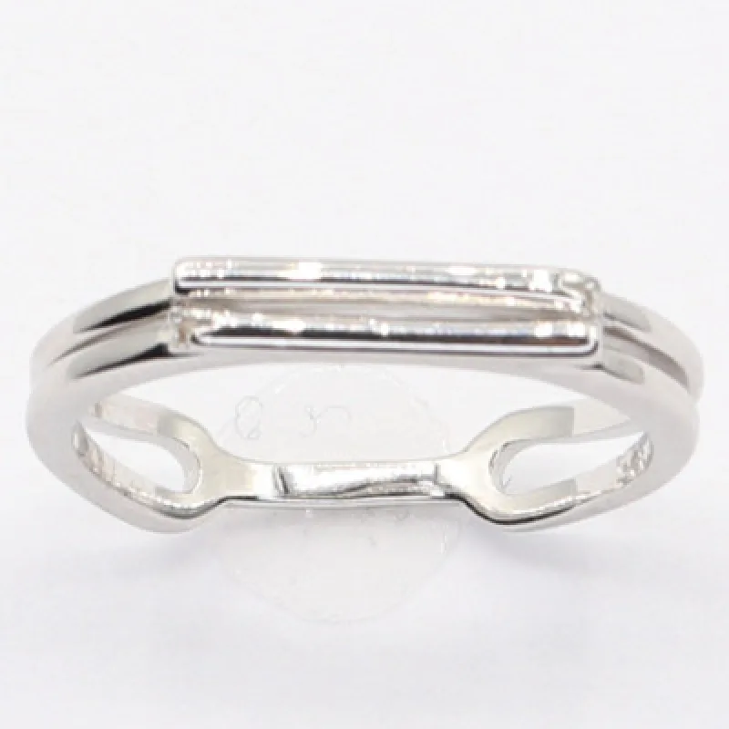 Strieborný prsteň KA R3307, 51