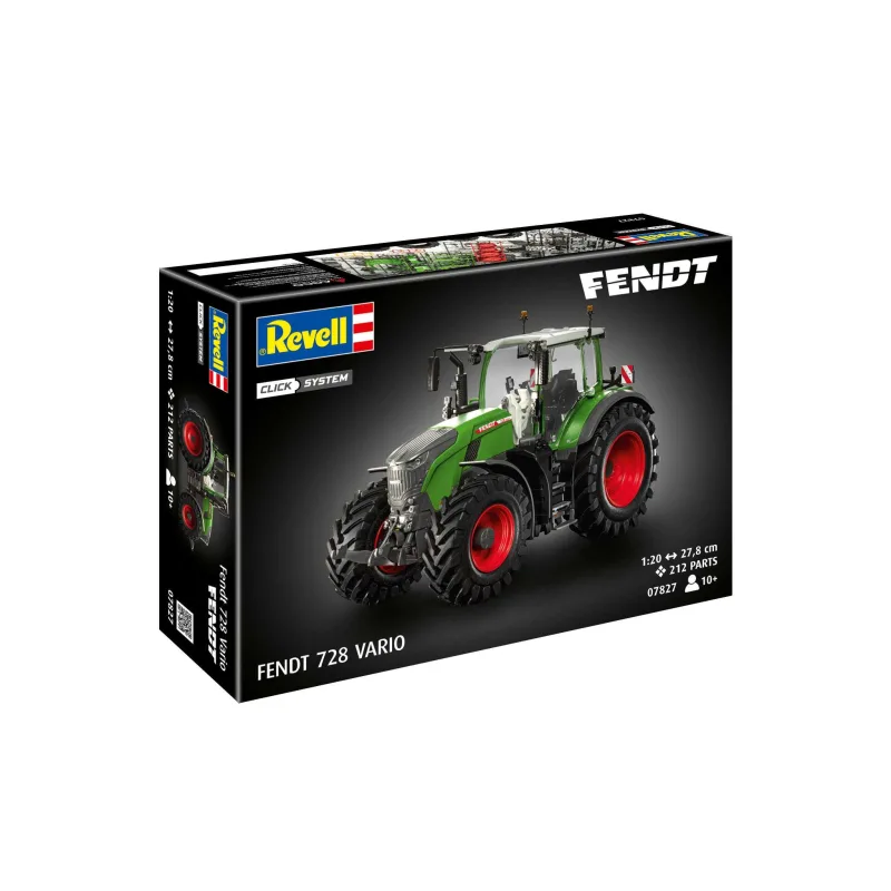 Revell EasyClick traktor 07827 - Fendt 728 Vario easy-click-system (1:20)