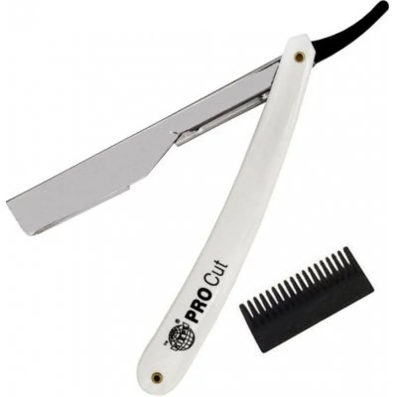 KIEPE Professional Pro Cut Profi kadernícka britva s efilačným nástavcom - biela