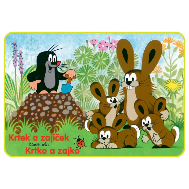 Rappa omaľovánka A5 Krtko a zajačik