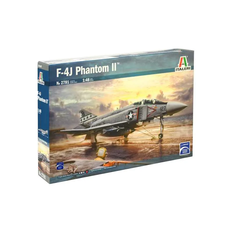 Italeri Model Kit lietadlo 2781 - F-4J Phantom II (1:48)