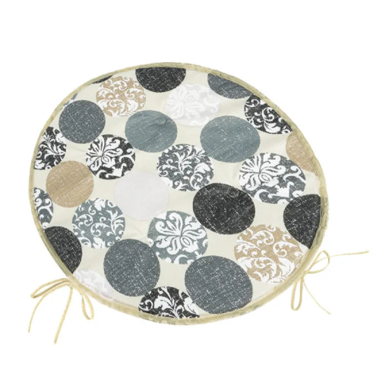 Bellatex Sedák BERTA kulatý hladký, Koule šedá - průměr 40 cm