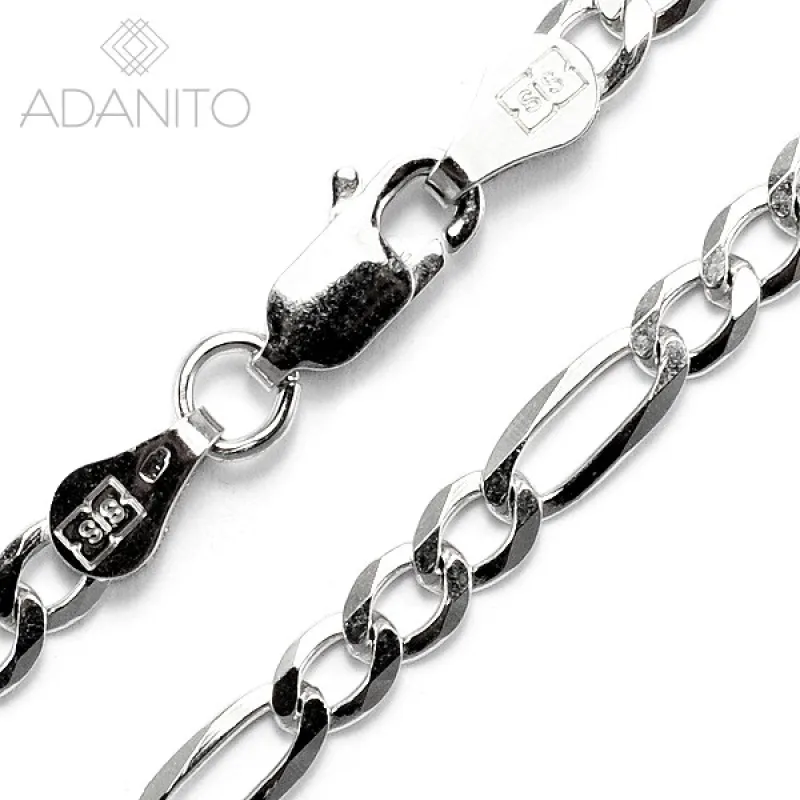 Strieborná retiazka ADANITO SSRK013033FIG, 55 cm, 9.10 g