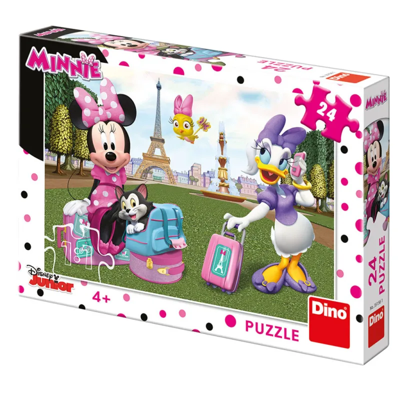 Dino Detské puzzle Dino Minnie WD Minnie in Paris 24D
