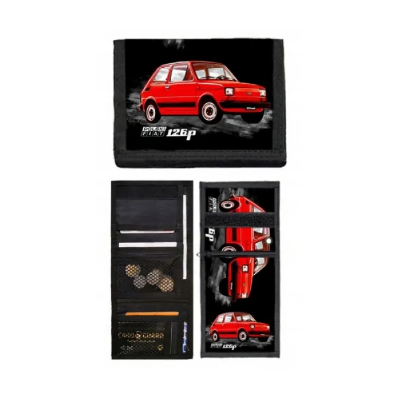 FIAT 126p Red Motive (peňaženka)