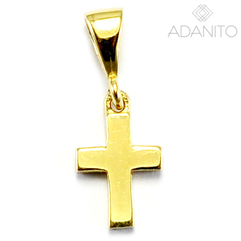 Zlatý prívesok krížik ADANITO BRP1242G