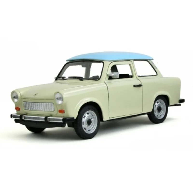 Welly Trabant 601 Béžový s modrou střechou 1:24