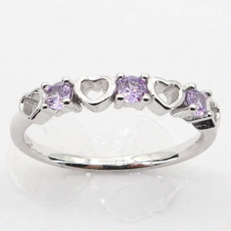 Strieborný prsteň s kameňom KA R3340, 51