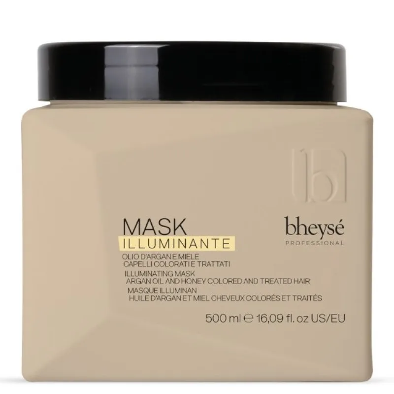 BHEYSÉ Professional Illuminante Mask 300ml - maska s arganom pre farbené vlasy