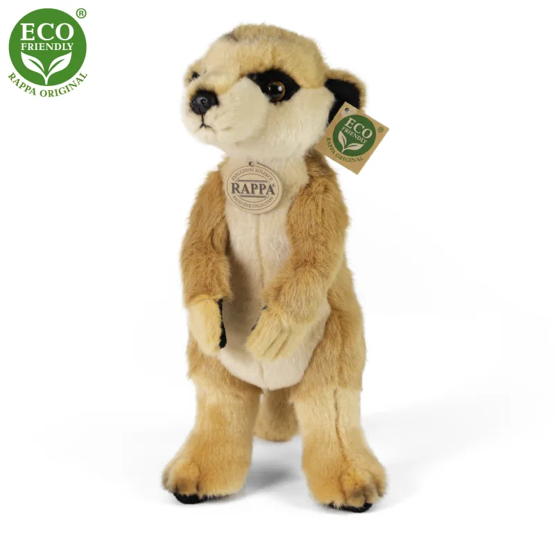 Rappa Plyšová surikata stojaca 30 cm ECO-FRIENDLY