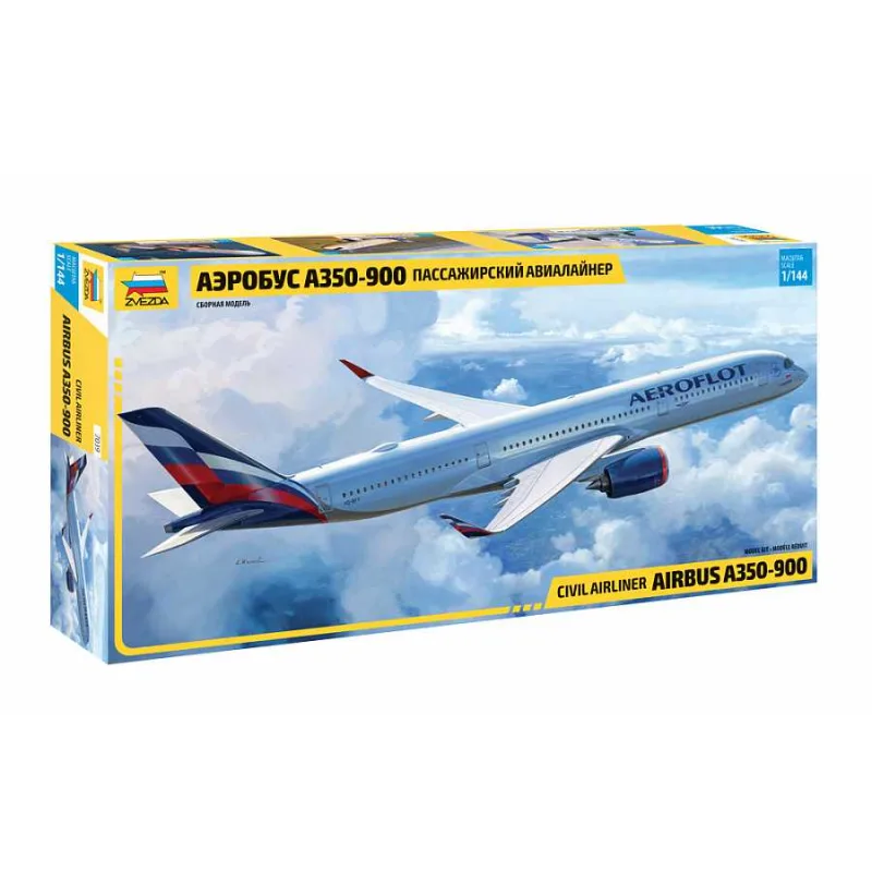 Zvezda Model Kit lietadlo 7039 - Airbus A350-900 (1:144)