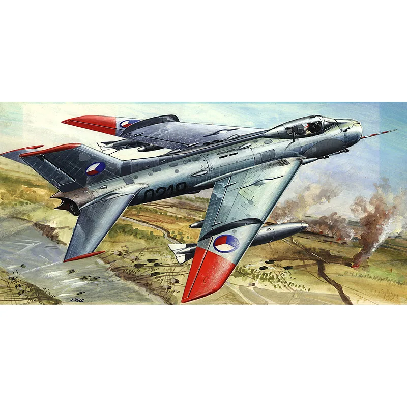 Směr plastikový model lietadla MiG-19S