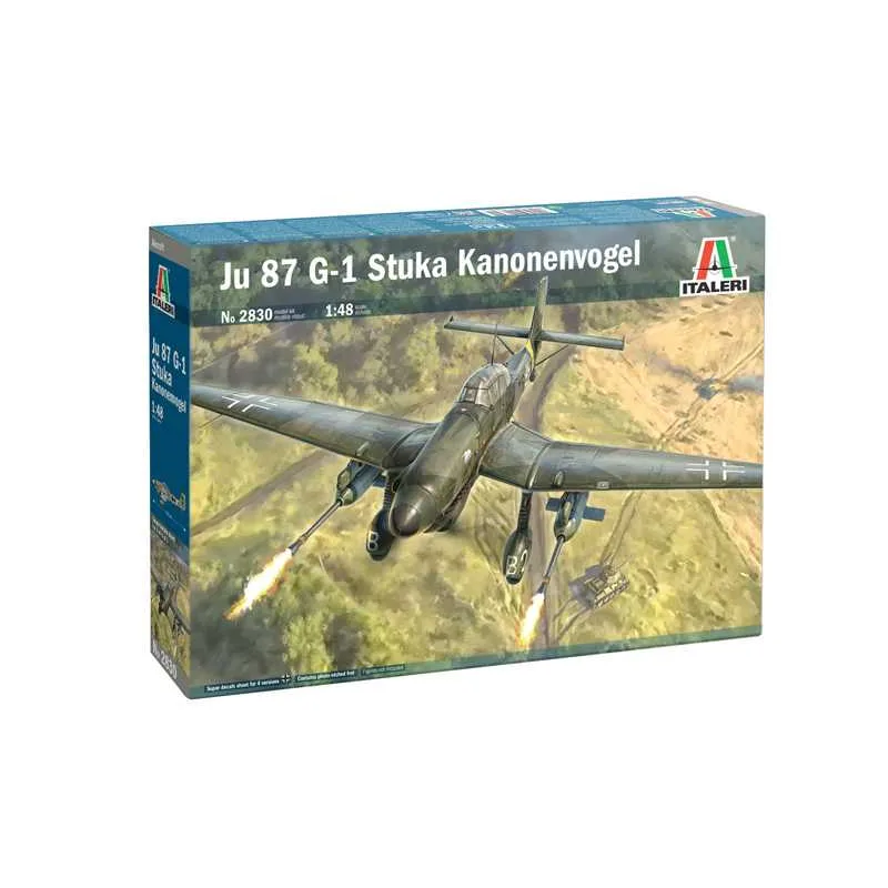 Italeri Model Kit lietadlo 2830 - Junker Ju-87 G-1 (1:48)