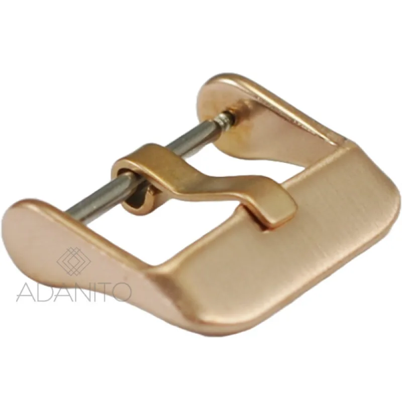 Ružová oceľová pracka k remienku na hodinky 18 mm PACIFIC S27-33-18