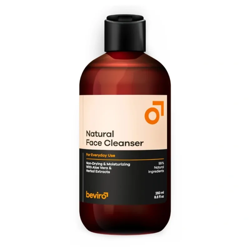 Prírodný umývací gél na tvár BEVIRO Natural face cleanser 250 ml