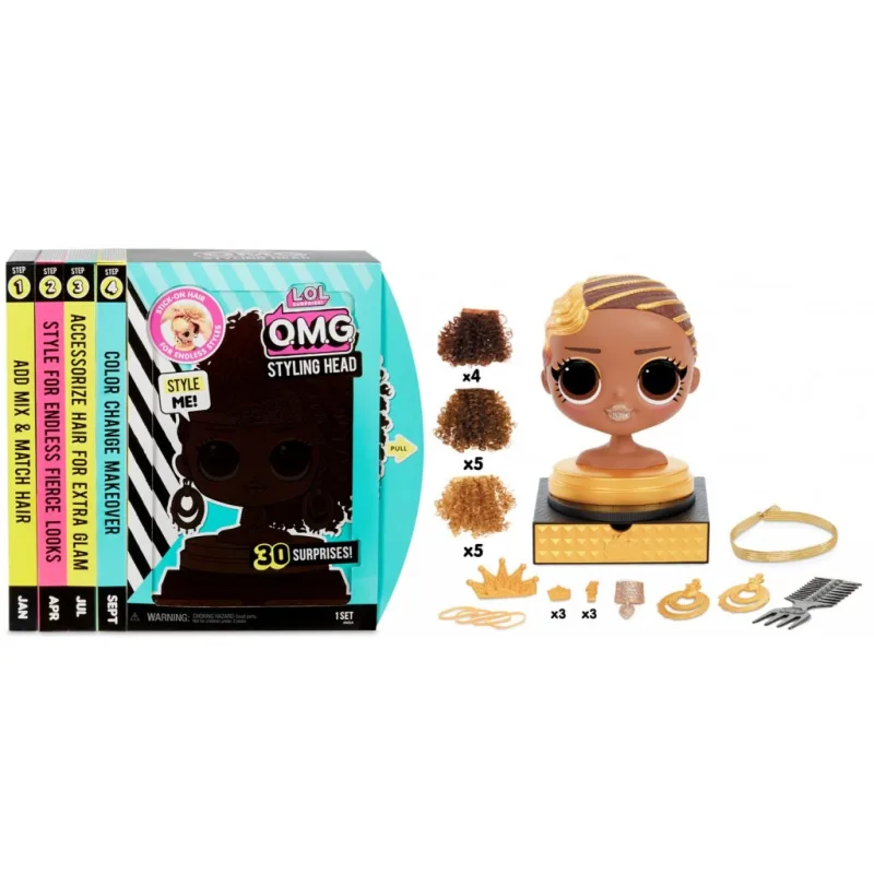 MGA L.O.L. Česacia hlava OMG- Royal Bee (AA)