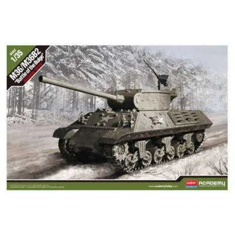 Academy Model Kit tank 13500 - M4A3 (76) W "Battle of Bulge" (1:35)