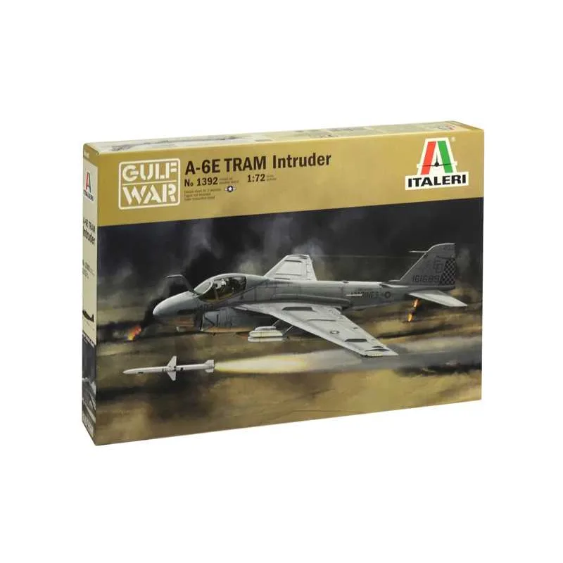 Italeri Model Kit lietadlo 1392 - A-6E TRAM INTRUDER (1:72)