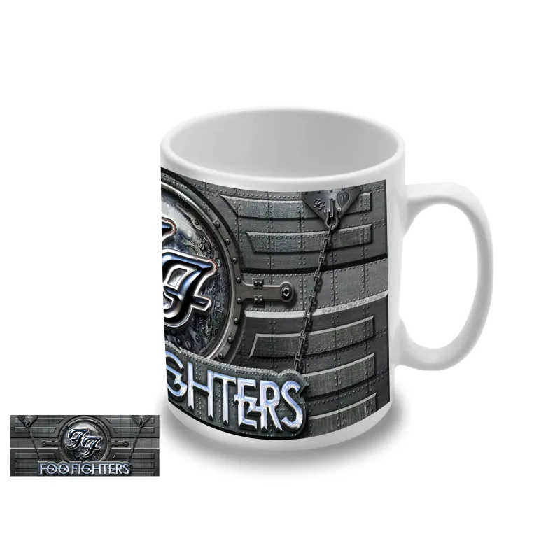 Foo Fighters - Steel Logo (hrnček)