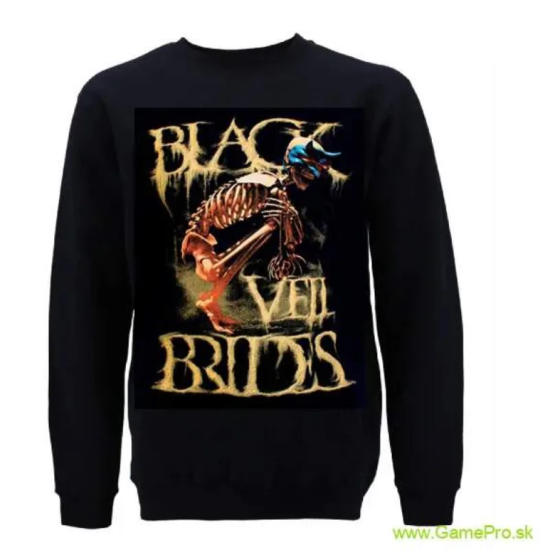 Black Veil Brides Hoodie Skull Man