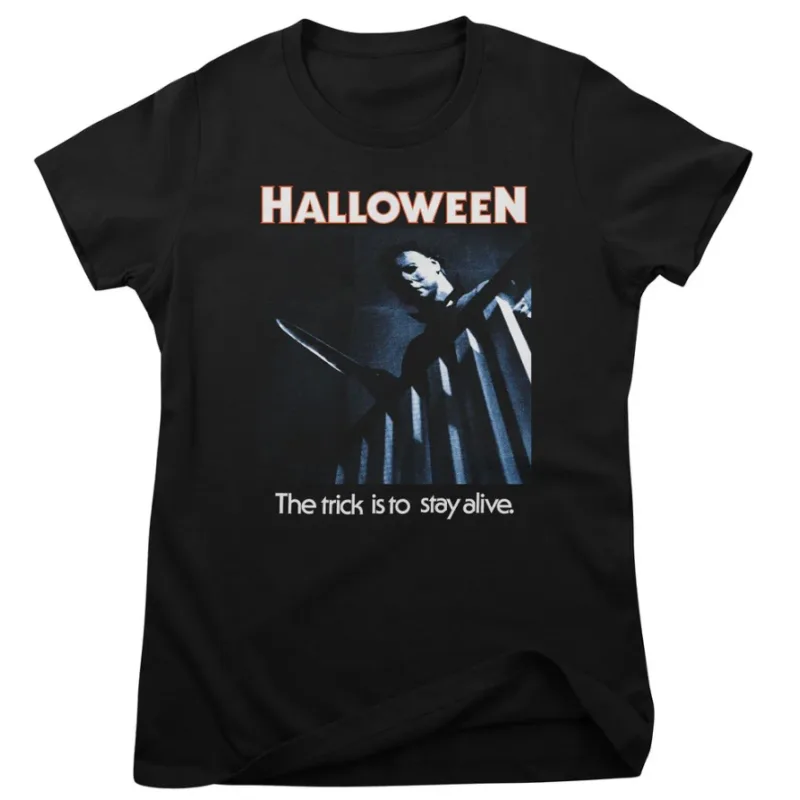 Halloween - Stay Alive (dámske tričko)