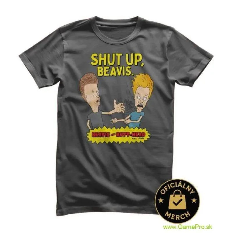 Beavis and Butt-Head Shut Up Beavis (tričko)