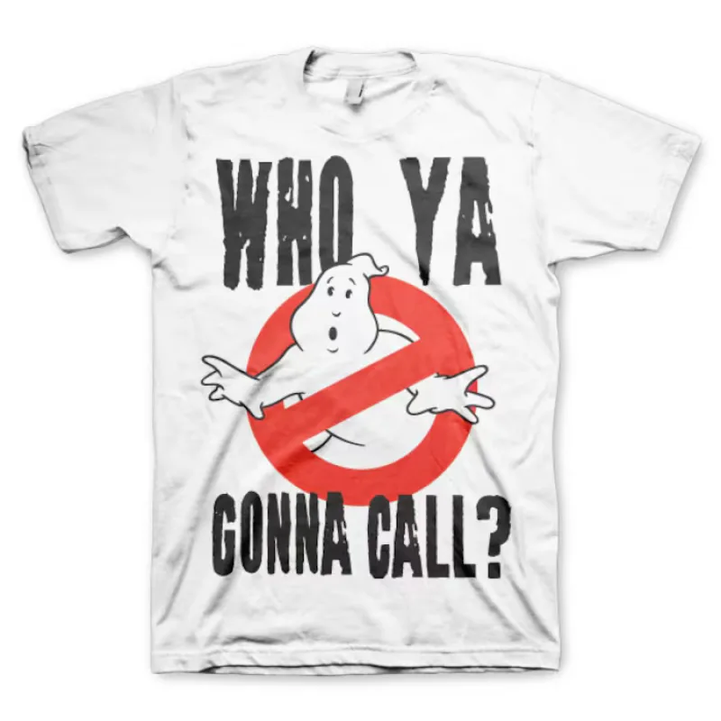 Ghostbusters Who Ya Gonna Call (tričko)
